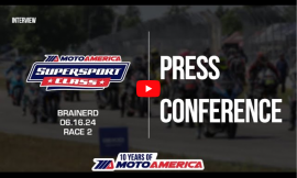 Video: Supersport Race Two Press Conference From Brainerd International Raceway